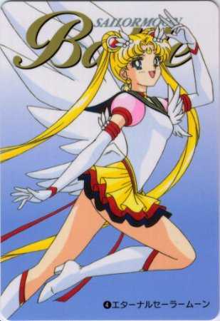 Eternal Sailor Moon flying