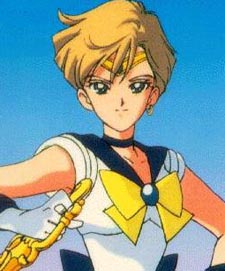 Sailor Uranus with her saber